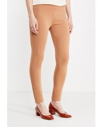 Коричневые узкие брюки от Modis