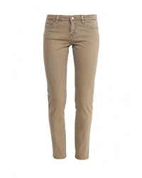 Коричневые узкие брюки от Motivi