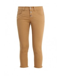 Коричневые узкие брюки от Motivi