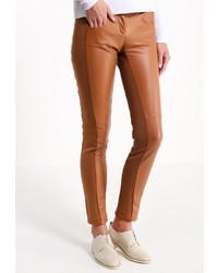 Коричневые узкие брюки от Patrizia Pepe