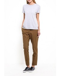 Коричневые узкие брюки от Roxy