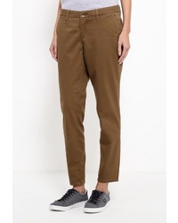 Коричневые узкие брюки от Roxy