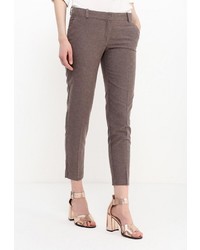 Коричневые узкие брюки от Sinéquanone