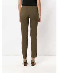 Коричневые узкие брюки от Alcaçuz