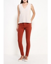 Коричневые узкие брюки от SPRINGFIELD