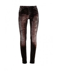 Коричневые узкие брюки от Tricot Chic