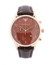 Мужские коричневые часы от Emporio Armani