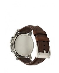 Мужские коричневые часы от Fossil
