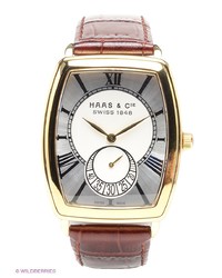 Мужские коричневые часы от HAAS & Cie