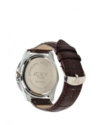 Мужские коричневые часы от JK by Jacky Time