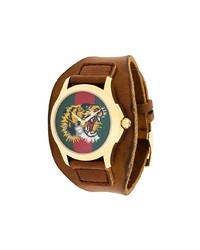 Женские коричневые часы от Gucci