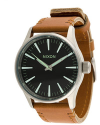 Мужские коричневые часы от Nixon