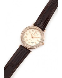 Женские коричневые часы от Romanoff