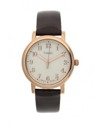 Женские коричневые часы от Timex