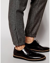 Мужские коричневые шерстяные спортивные штаны от Asos