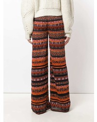 Коричневые широкие брюки от M Missoni