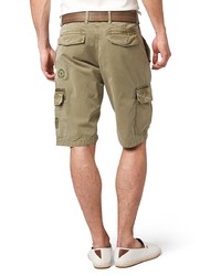 Мужские коричневые шорты от Tom Tailor