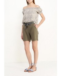 Женские коричневые шорты от Vero Moda