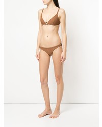 Коричневый бикини-топ от Matteau