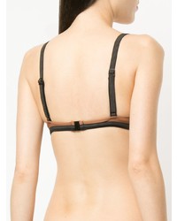 Коричневый бикини-топ от Matteau
