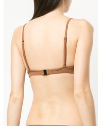 Коричневый бикини-топ от Matteau