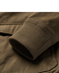 Мужской коричневый бомбер от Acne Studios