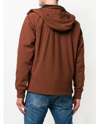 Мужской коричневый бомбер от CP Company