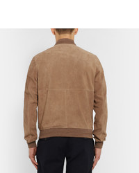 Мужской коричневый бомбер от A.P.C.