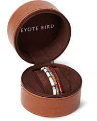 Мужской коричневый браслет от Peyote Bird