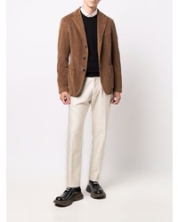 Мужской коричневый вельветовый пиджак от Barena