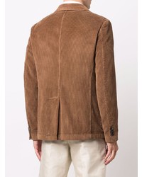 Мужской коричневый вельветовый пиджак от Barena