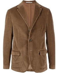 Мужской коричневый вельветовый пиджак от Eleventy