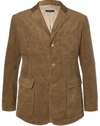 Мужской коричневый вельветовый пиджак от Engineered Garments