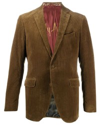 Мужской коричневый вельветовый пиджак от Etro