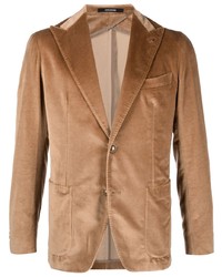 Мужской коричневый вельветовый пиджак от Tagliatore