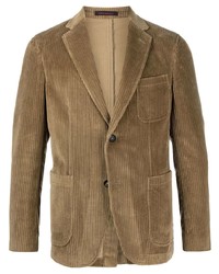 Мужской коричневый вельветовый пиджак от The Gigi