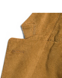 Мужской коричневый вельветовый пиджак от Incotex