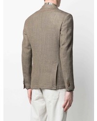 Мужской коричневый вязаный пиджак от Etro