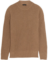 Женский коричневый вязаный свитер от Calvin Klein