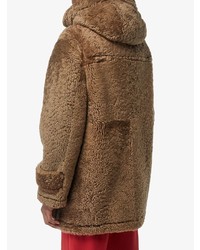 Мужской коричневый дафлкот от Burberry