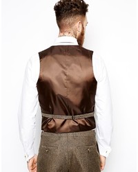 Коричневый жилет от Asos