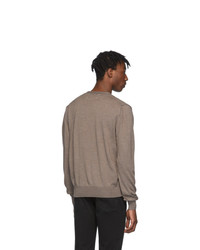 Мужской коричневый кардиган от Maison Margiela