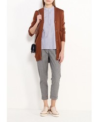 Женский коричневый кардиган от Cocos