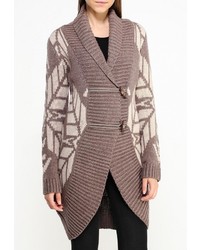 Женский коричневый кардиган от Gas