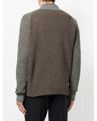 Мужской коричневый кардиган от Stephan Schneider