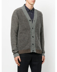 Мужской коричневый кардиган от Stephan Schneider