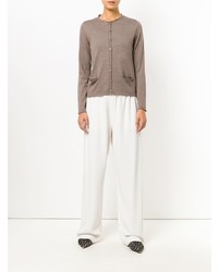 Женский коричневый кардиган от Le Tricot Perugia