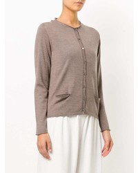 Женский коричневый кардиган от Le Tricot Perugia