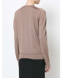 Женский коричневый кардиган от Jil Sander