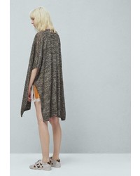 Женский коричневый кардиган от Mango